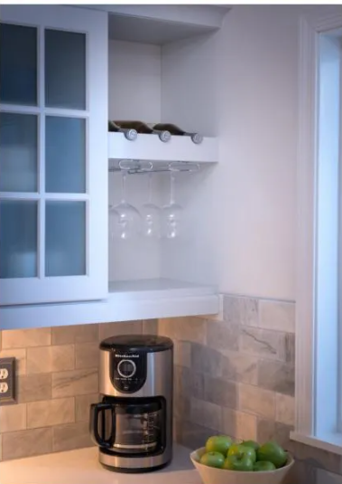 Kitchen with Cabinet Accessories