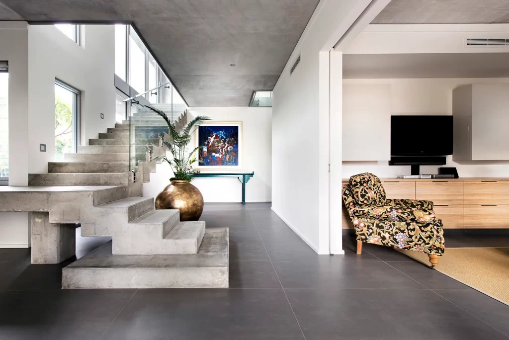 concrete flooring