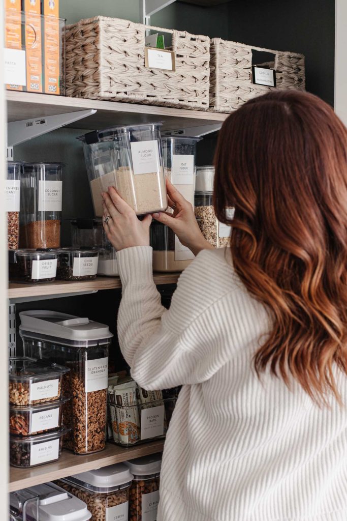 clear containers for kitchen cabinets