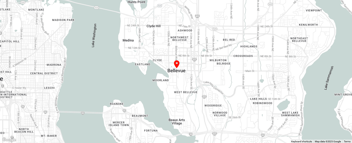 Map Bellevue