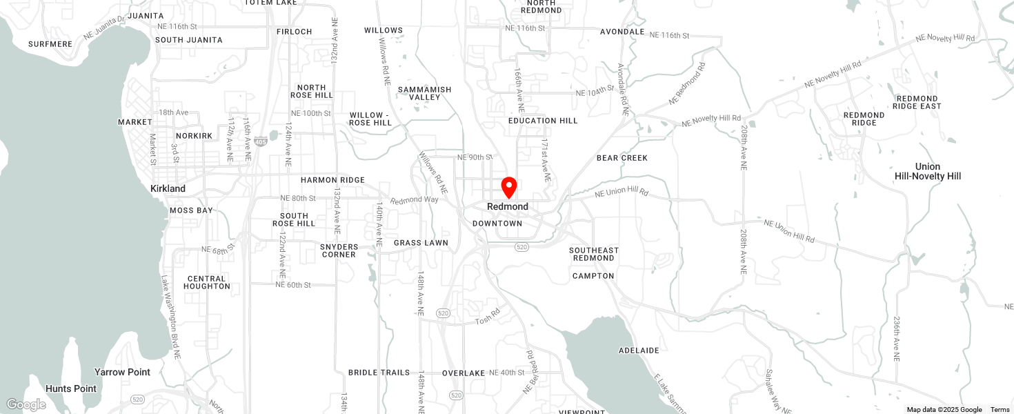 Map Redmond