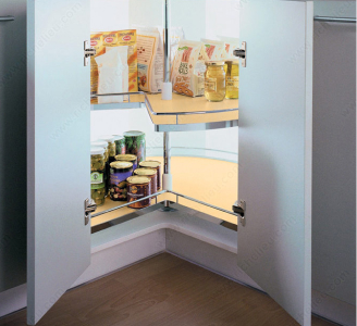 34 Pivoting Lazy Susan Trays Set of 2 Richelieu Hardware