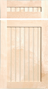 Beaded shaker reversed raised panel