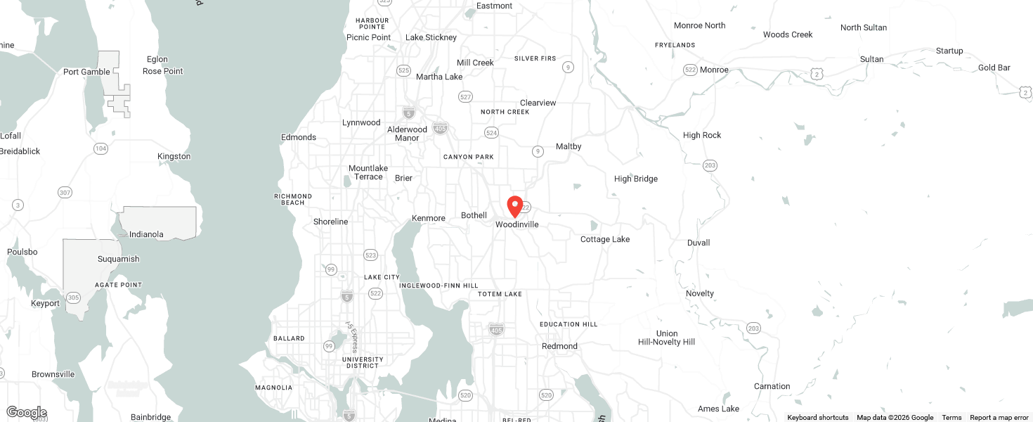Woodinville, WA Map