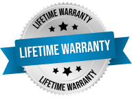 Lifetime warranty badge 1