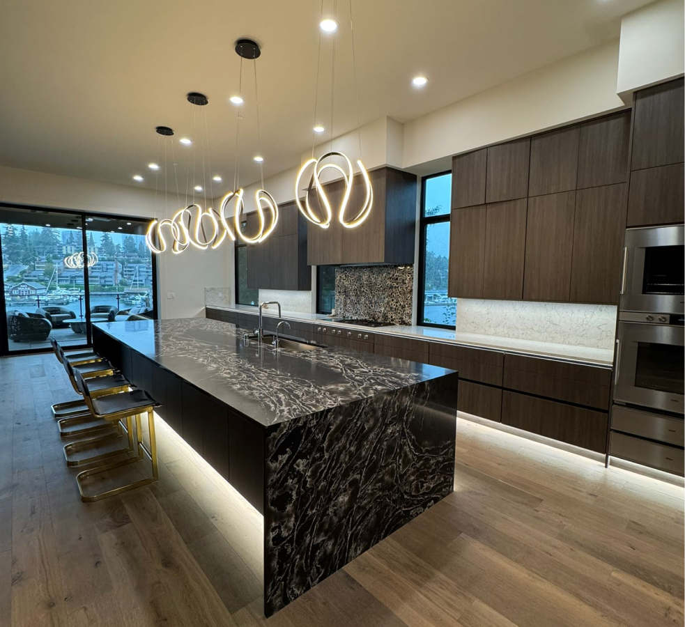 Custom Modern Kitchen Cabinetry Bellevue