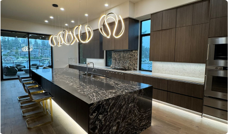 Modern Custom Home Cabinetry Bellevue