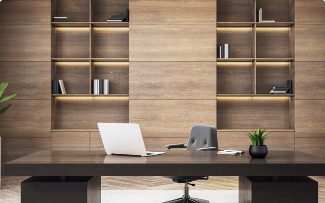 Home Office Built Ins and Workstations