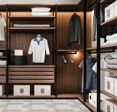walk in closet